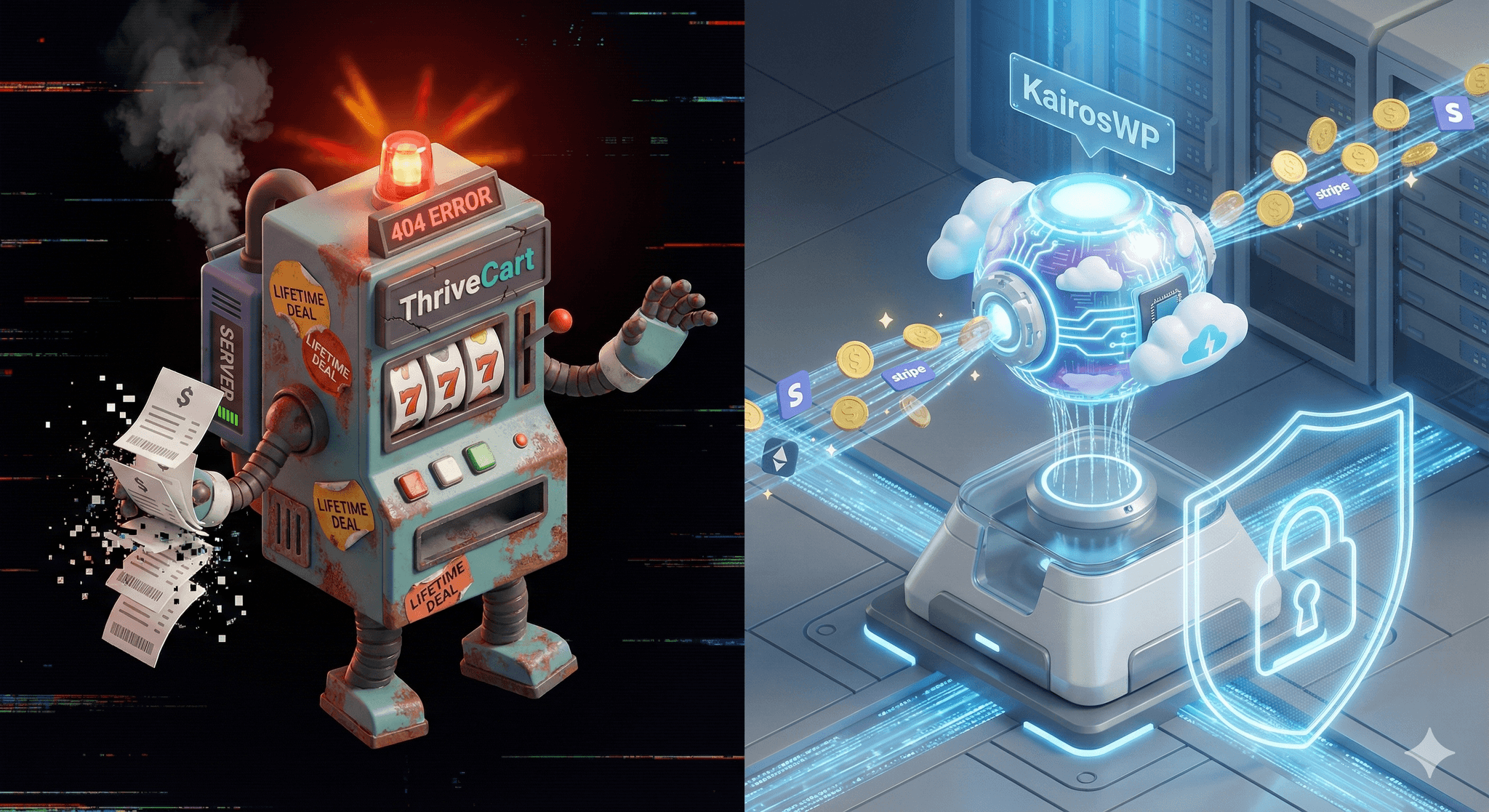 Why ThriveCart Users are Switching to Headless Billing: The Database Isn't Your Shopping Cart