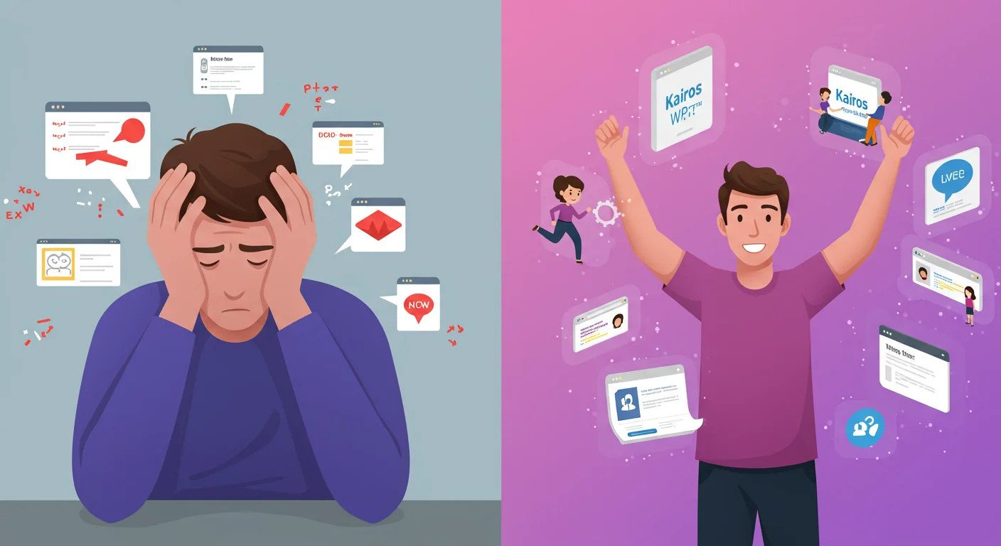 A creator celebrating success, symbolizing how impossible plugin ideas become reality with AI.